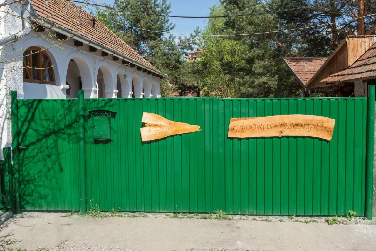 Gadoros Vendeghaz Otel Egerszalók Dış mekan fotoğraf